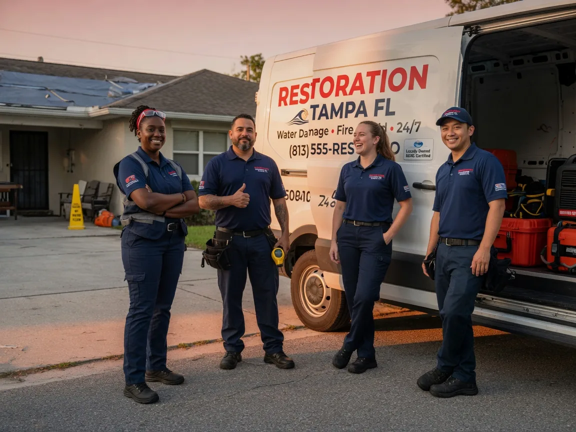 Water Damage Restoration company in New Edinburg, AR